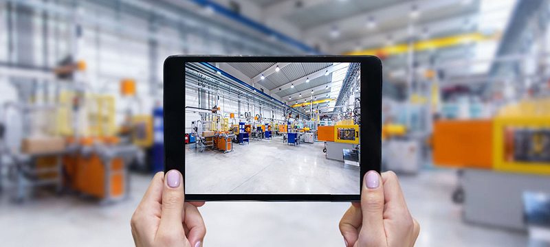 Oil Refinery, Chemical & Petrochemical plant abstract at night.